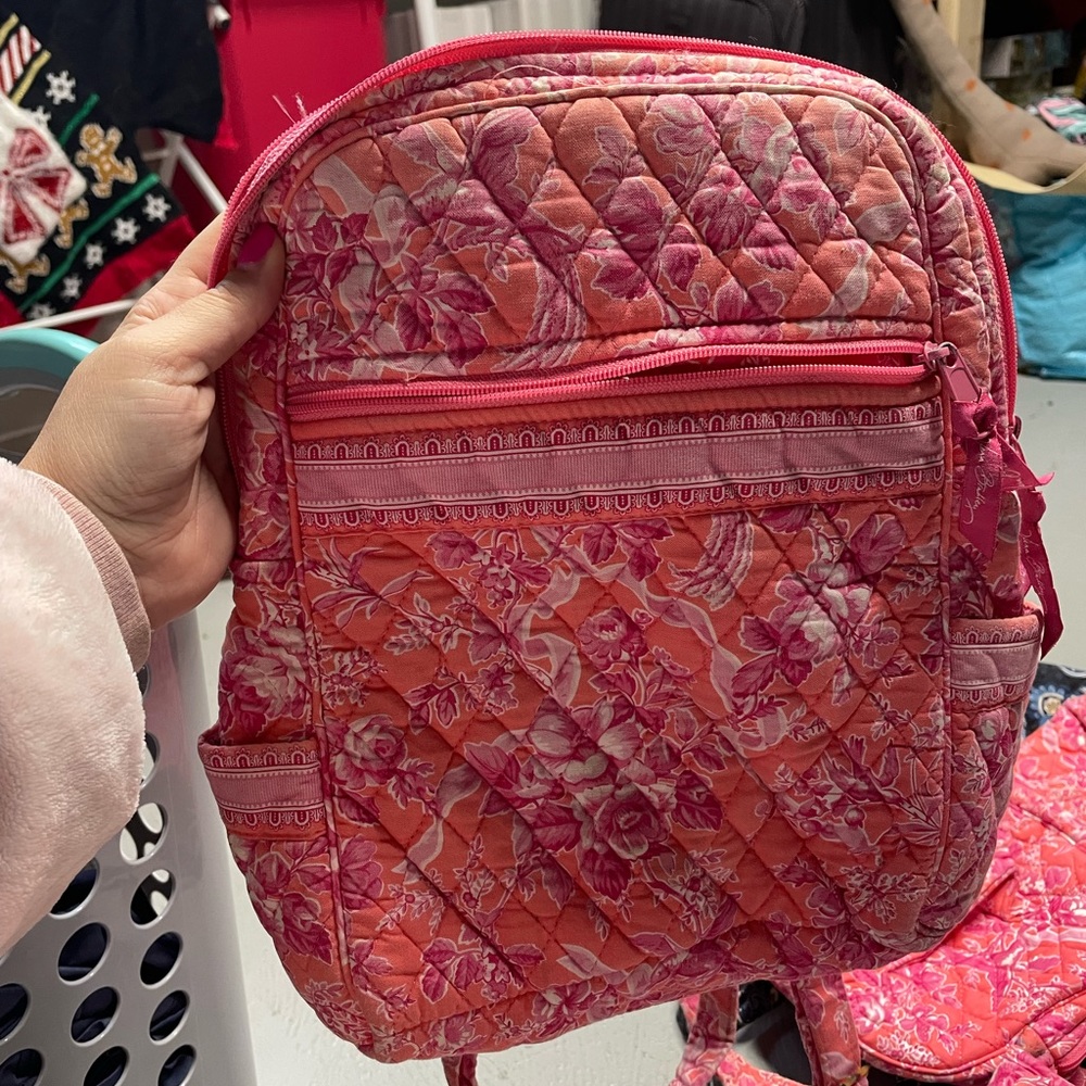 Vera Bradley Hope Toile Backpack